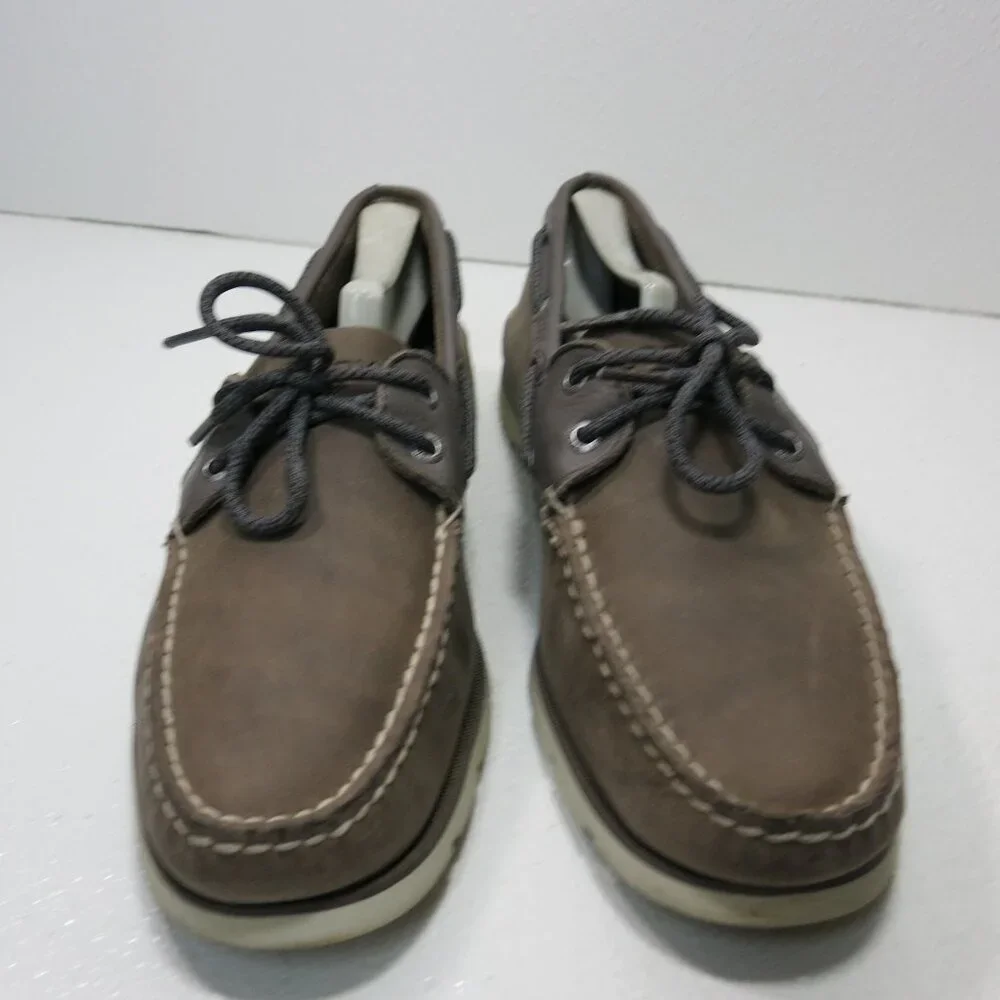 Sperry Nubuck Leather Top-Sider Deck Boat Men's Footwear Comfort Shoes 10.5